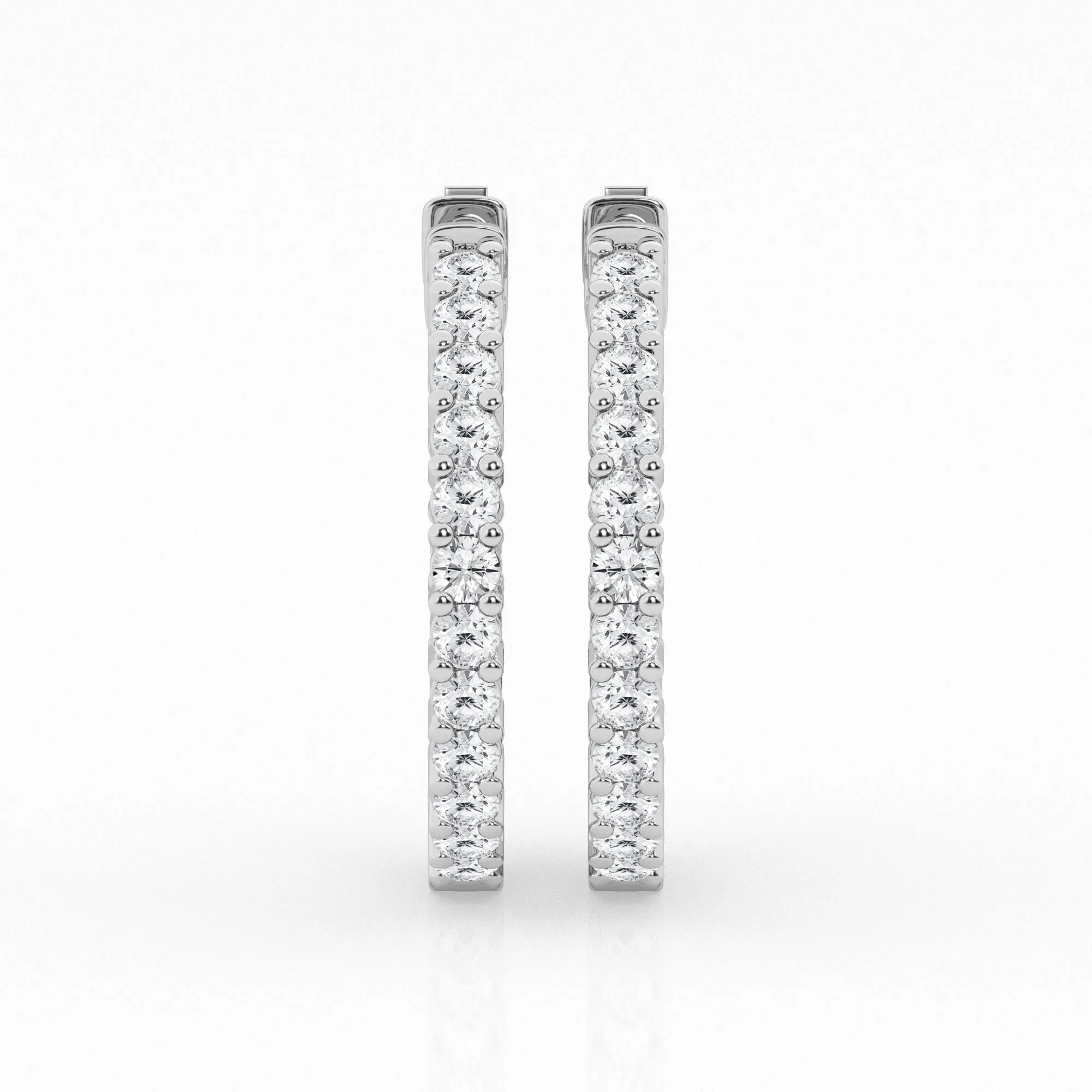 2.00 cttw Gorgeous Hoop Earrings