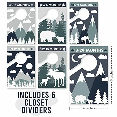 Adventure Baby Closet Dividers