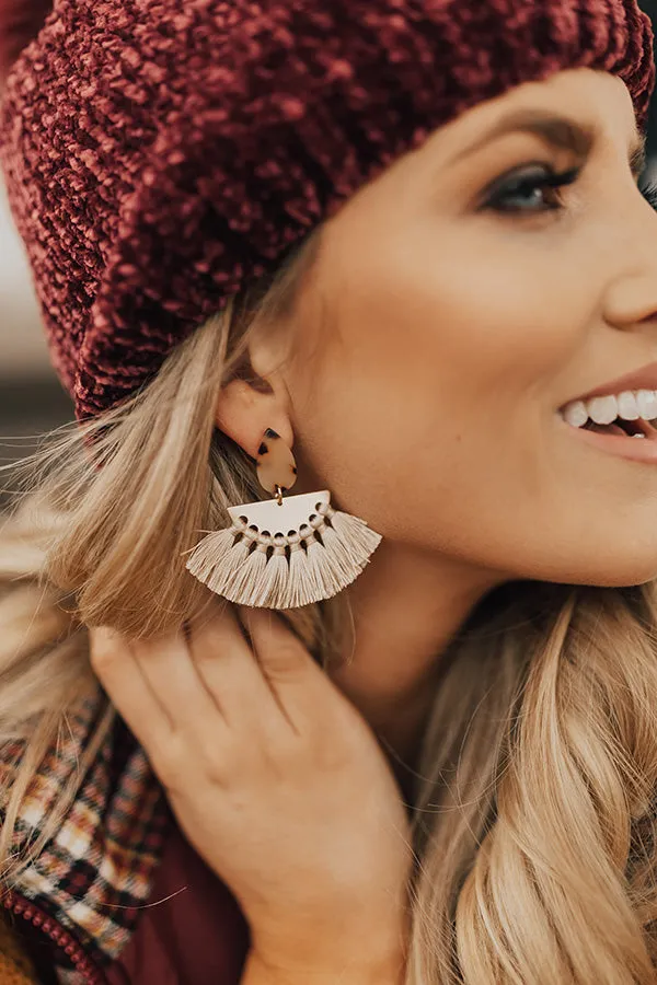 All Out Gorgeous Earrings In Birch