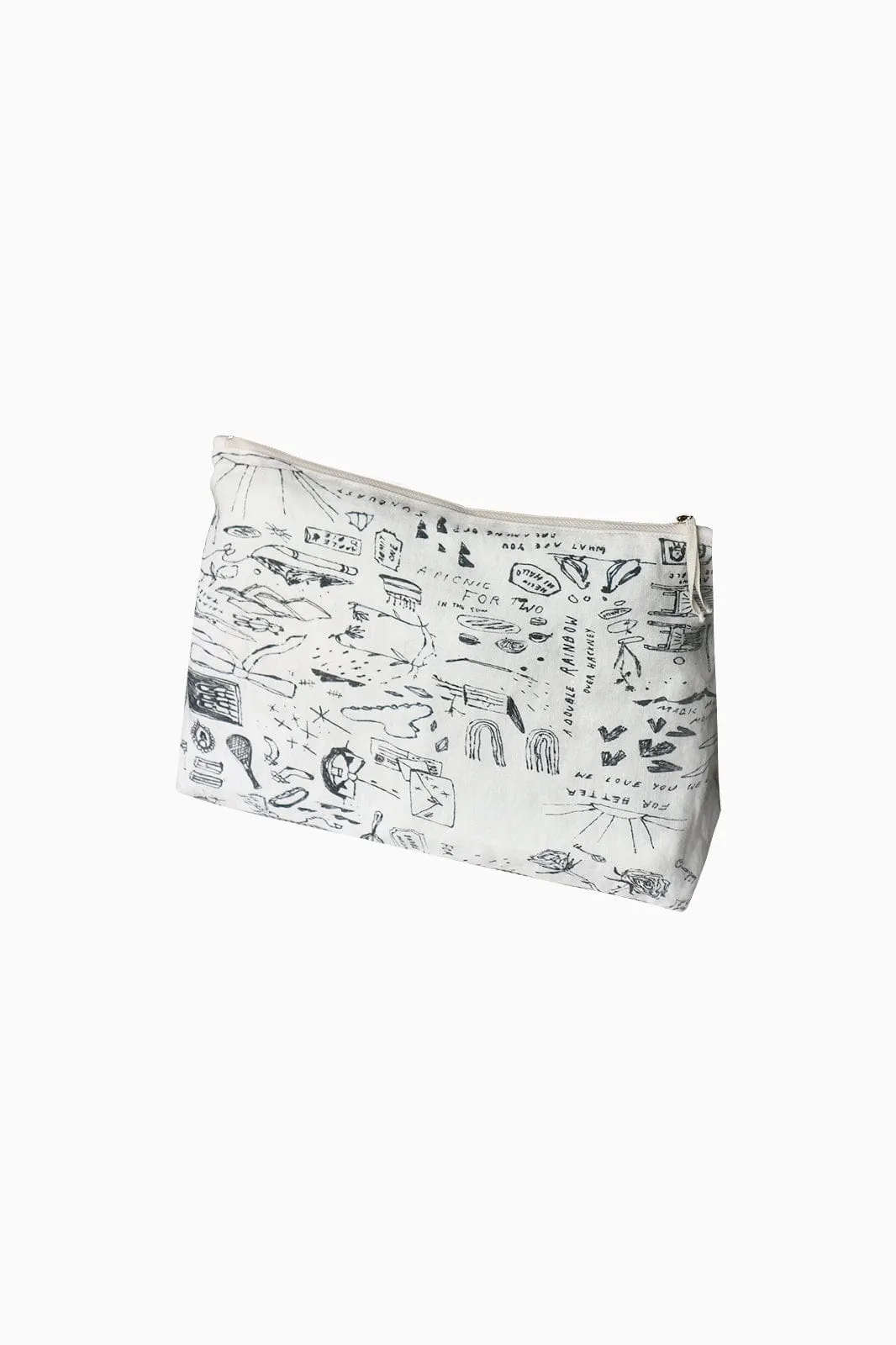 arkitaip x Lucy Mahon Printed Linen Pouch