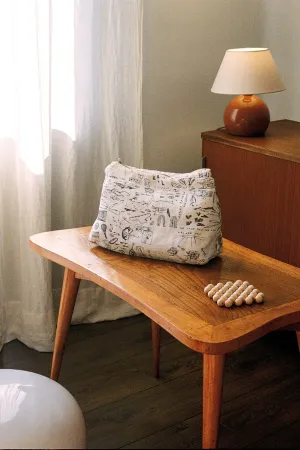 arkitaip x Lucy Mahon Printed Linen Pouch