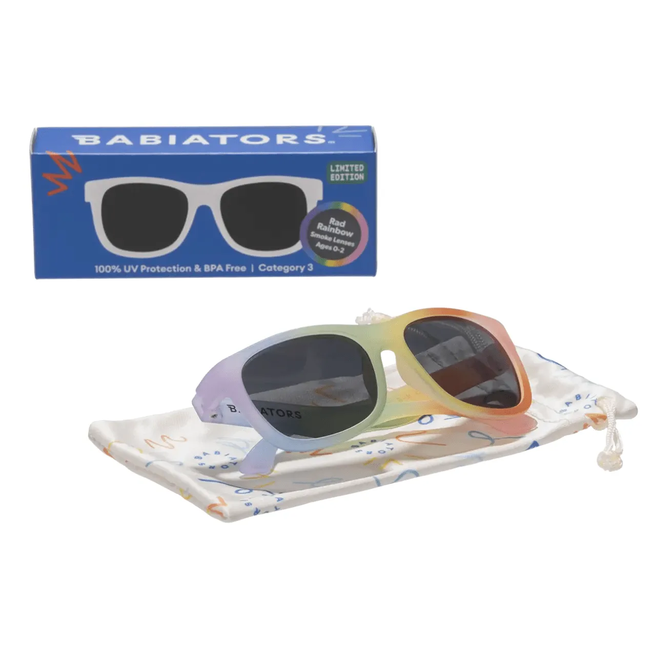 Babiators Limited Edition - Rad Rainbow Navigators