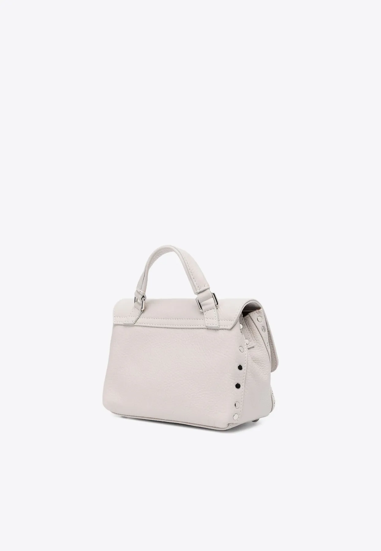 Baby Postina Leather Crossbody Bag