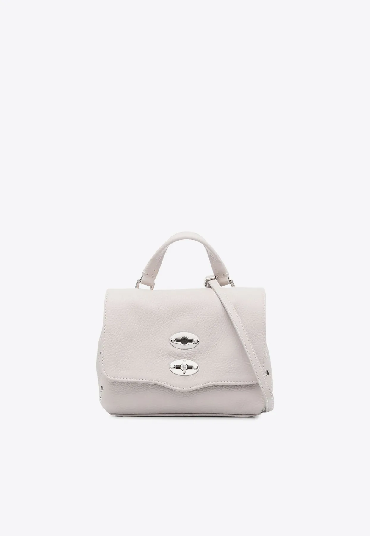 Baby Postina Leather Crossbody Bag