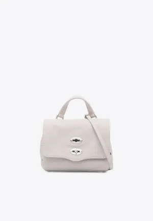 Baby Postina Leather Crossbody Bag