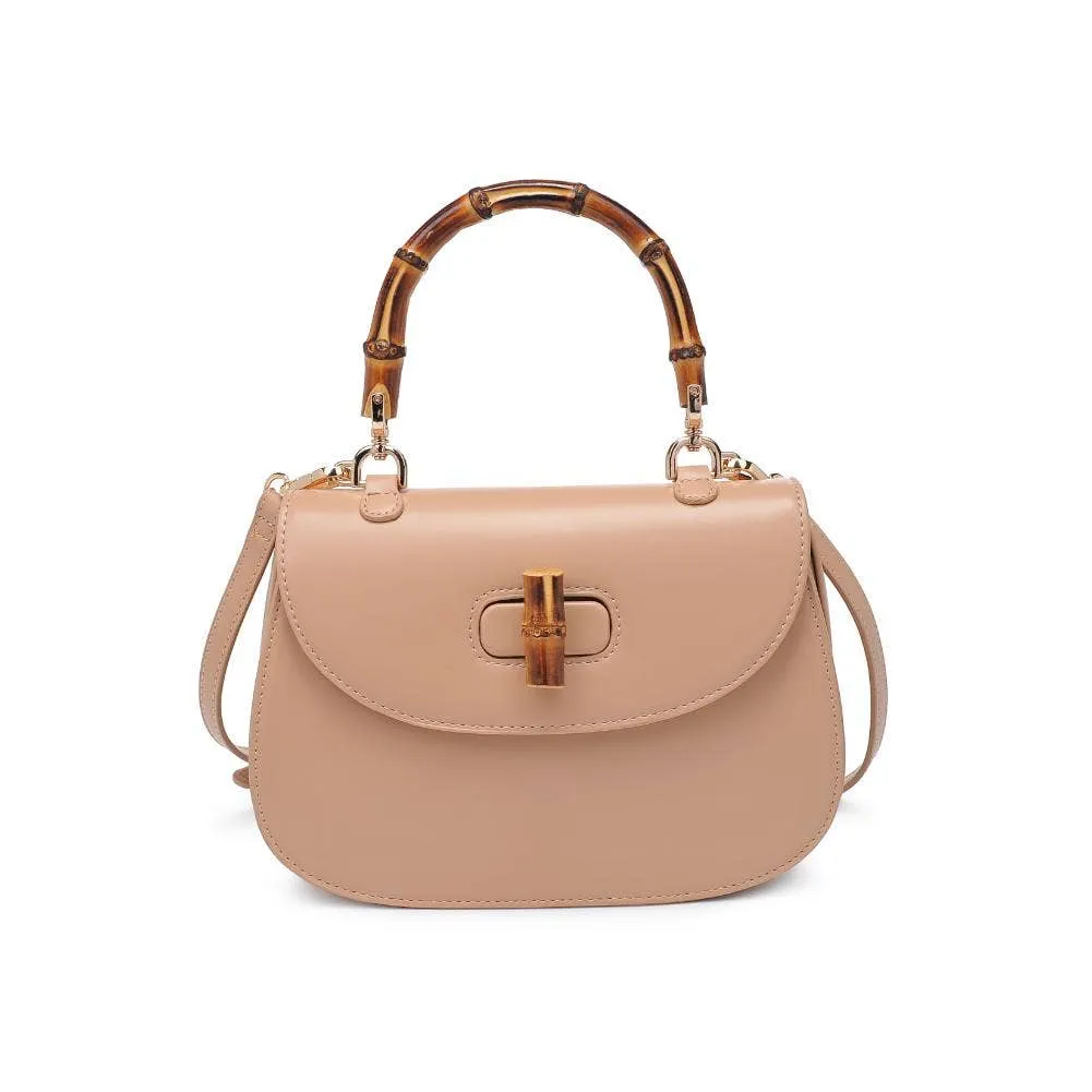 Bamboo Top Handle Crossbody