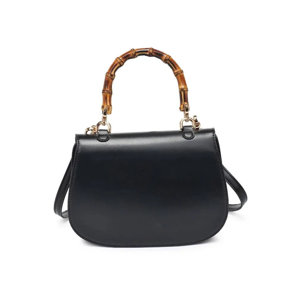 Bamboo Top Handle Crossbody
