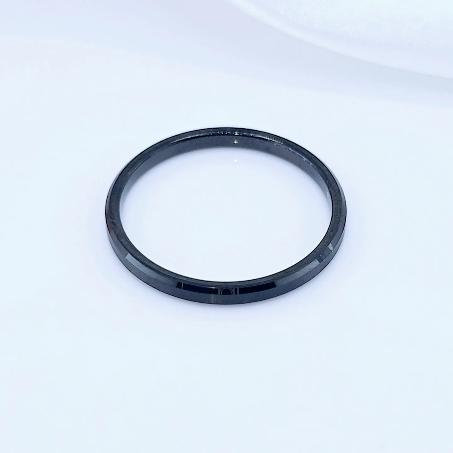 Beveled Edges & Brushed 2mm Tungsten Wedding Band
