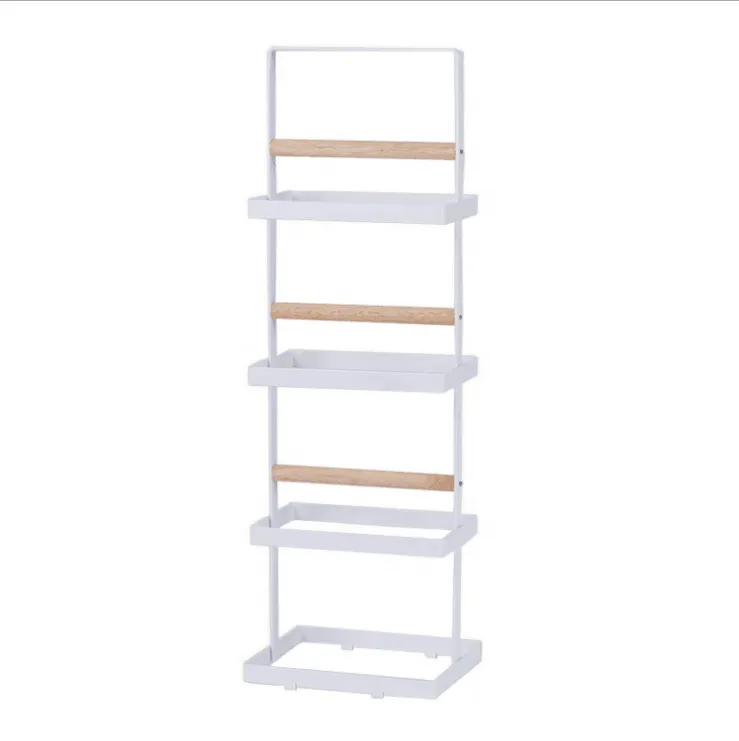 Black & White 5 Tier Tall Shoe Rack | Multipurpose Storage Organizer Stand For Home