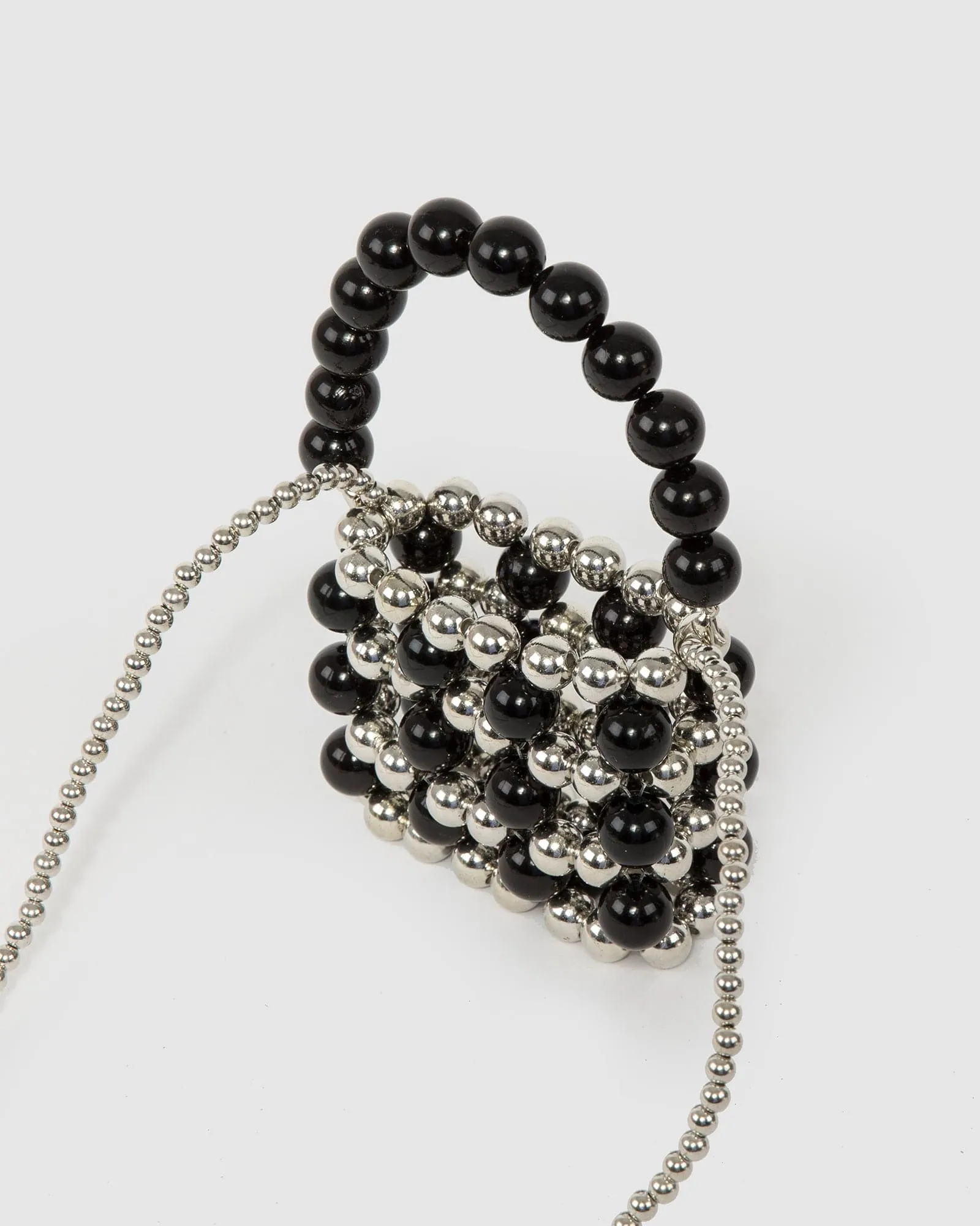 Black Scarlett Pearl Mini Bag