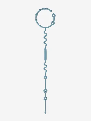 Bloom Bambini Adjustable Teether and Pacifier Clip in Blue