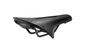Brooks England C19 Carved Saddle - Black