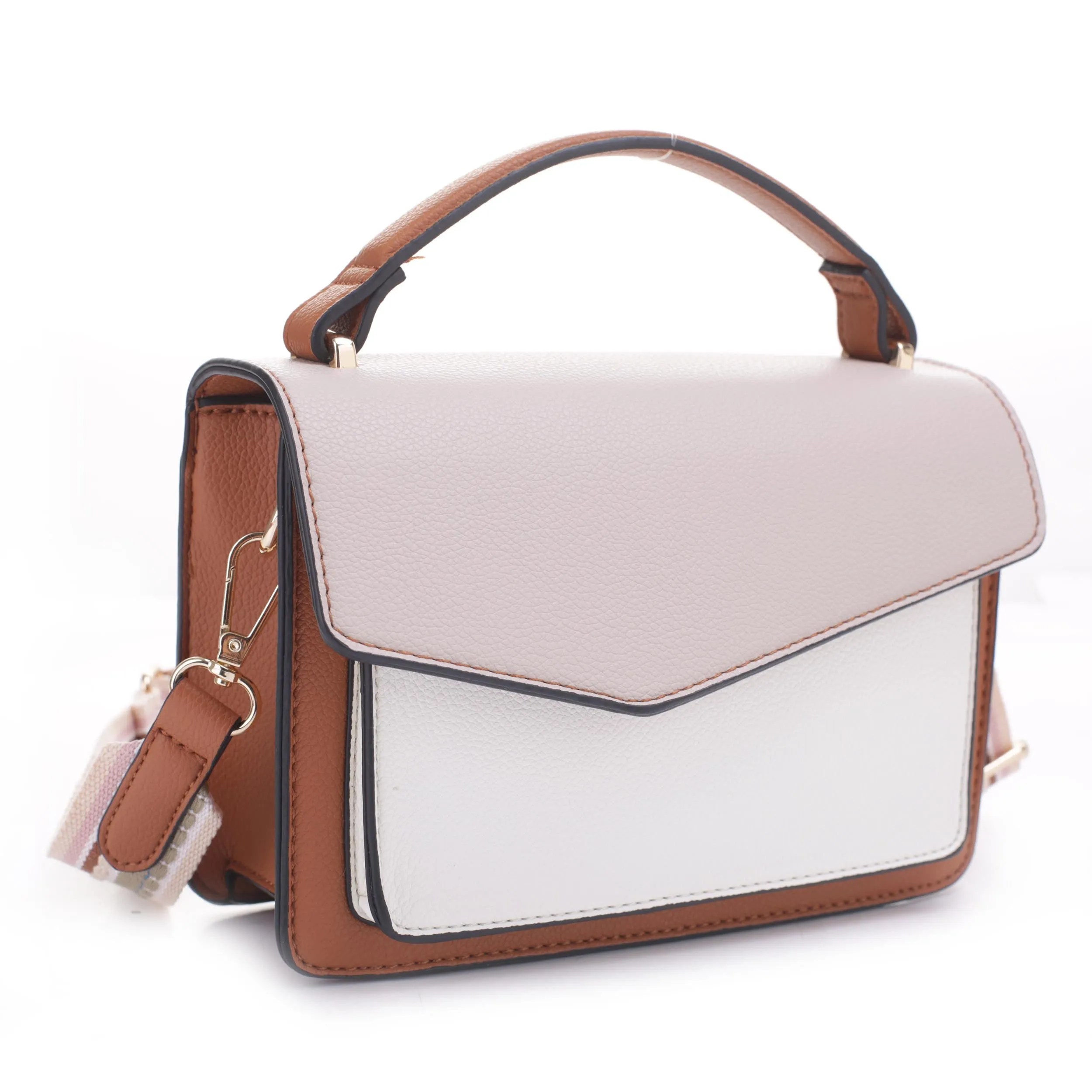 Celestin Top Handle Color Block Camera Bag