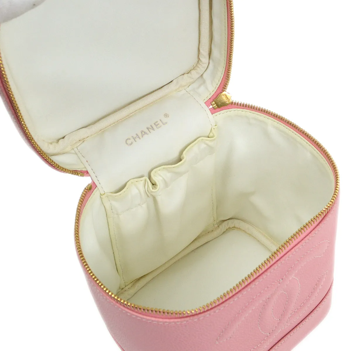 CHANEL 2004-2005 Pink Caviar Timeless Handbag 44192