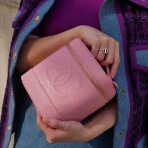 CHANEL 2004-2005 Pink Caviar Timeless Handbag 44192