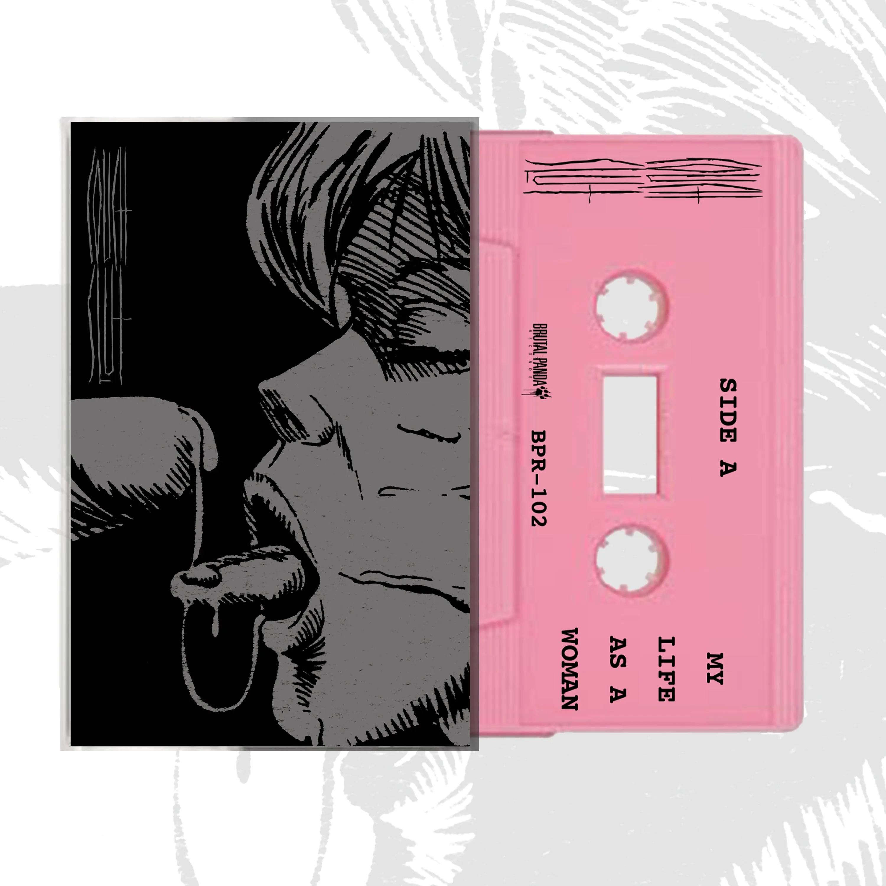 COUCH SLUT -  My Life As A Woman (10 Year Anniversary Reissue) - Cassette Tape