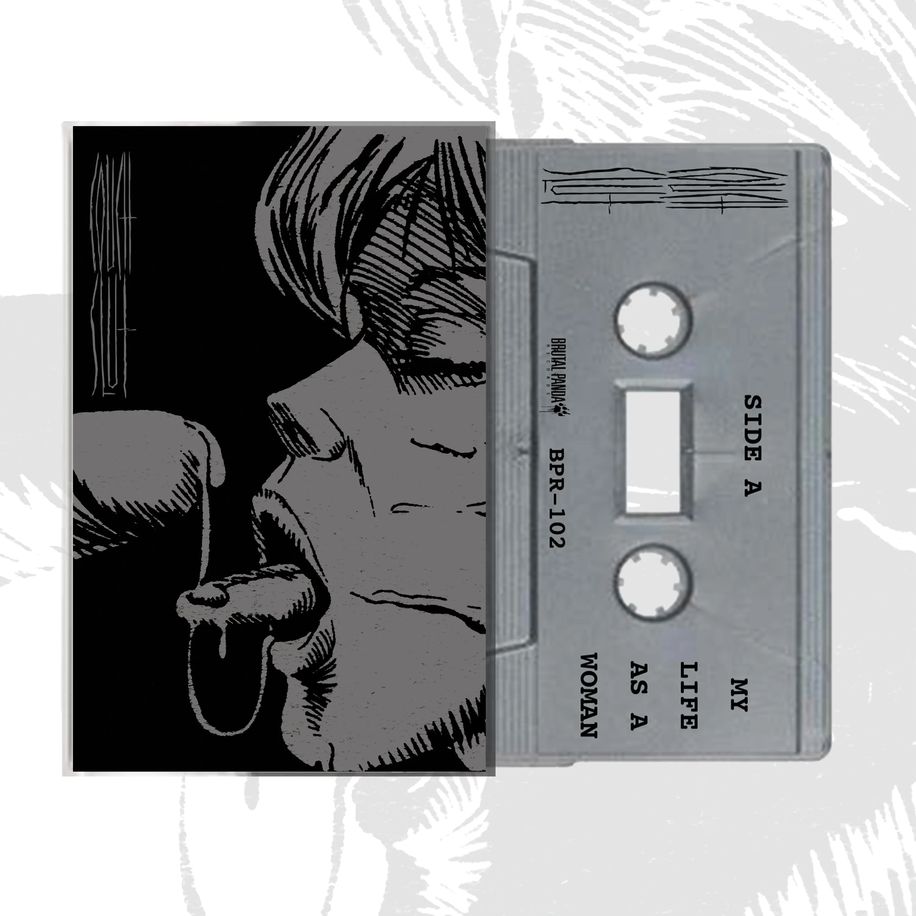 COUCH SLUT -  My Life As A Woman (10 Year Anniversary Reissue) - Cassette Tape
