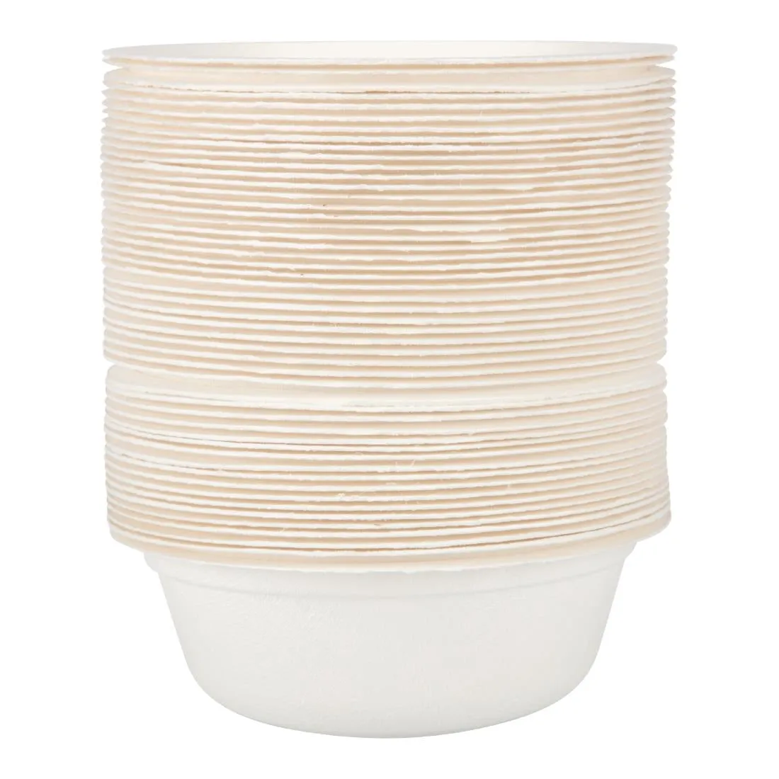 CT766 Fiesta Green Compostable Bagasse Bowls Round (Pack of 50)