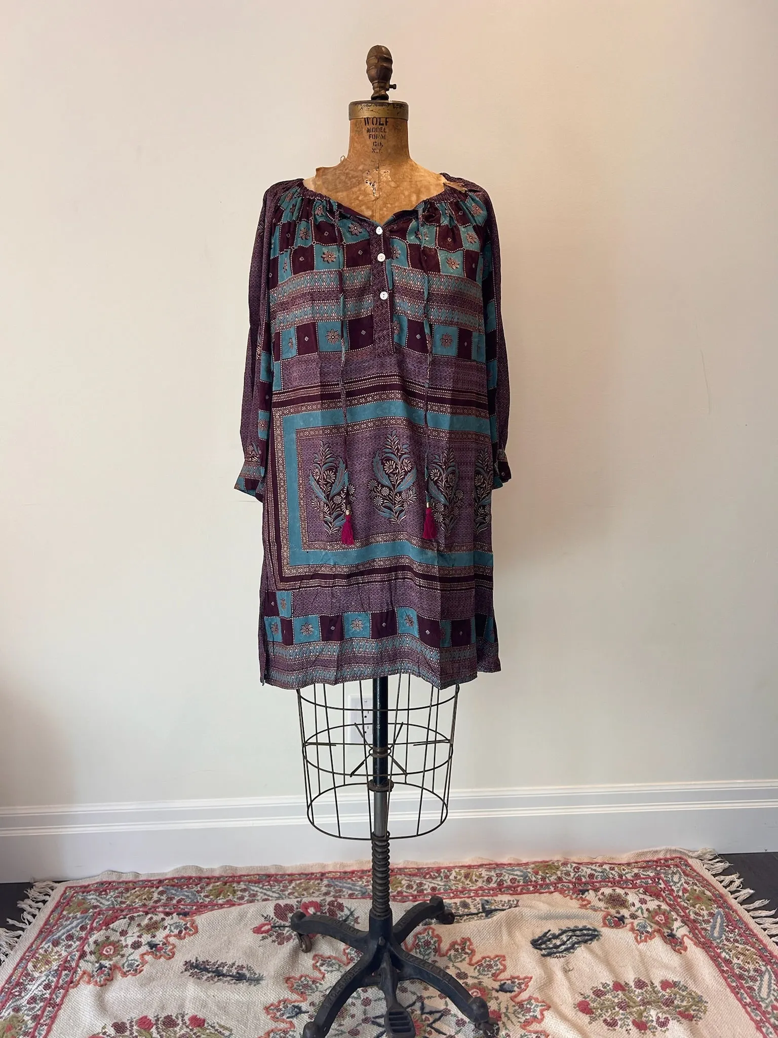 Delirium Dress - Eggplant