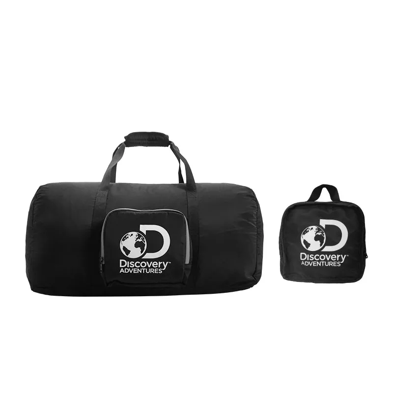 DISCOVERY ADVENTURES BASICS LARGE TRAVEL LUGGAGE DUFFEL BAG,BLACK