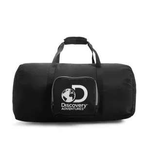 DISCOVERY ADVENTURES BASICS LARGE TRAVEL LUGGAGE DUFFEL BAG,BLACK