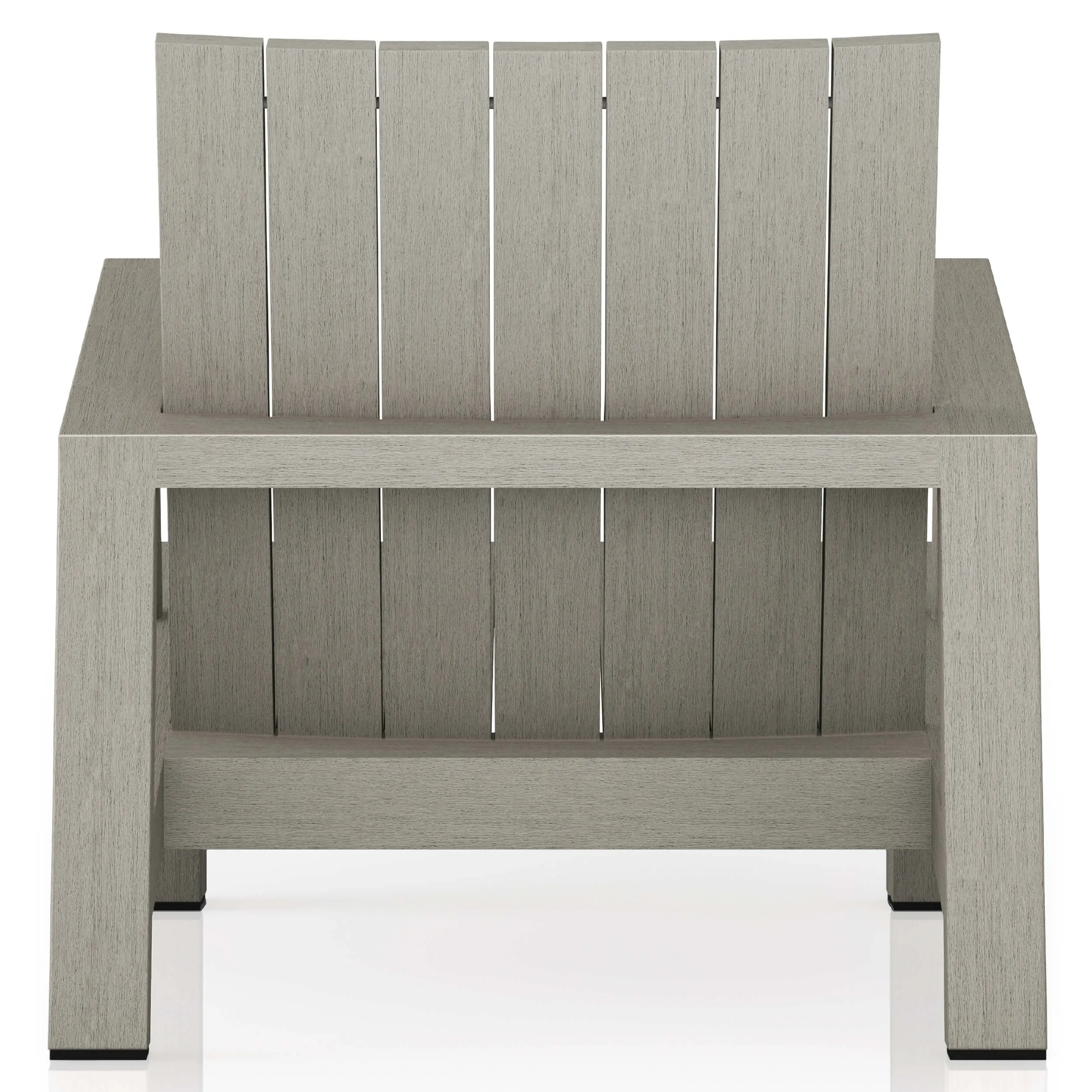 Dorsey Outdoor Chair w/ Ottoman, Weathered Grey