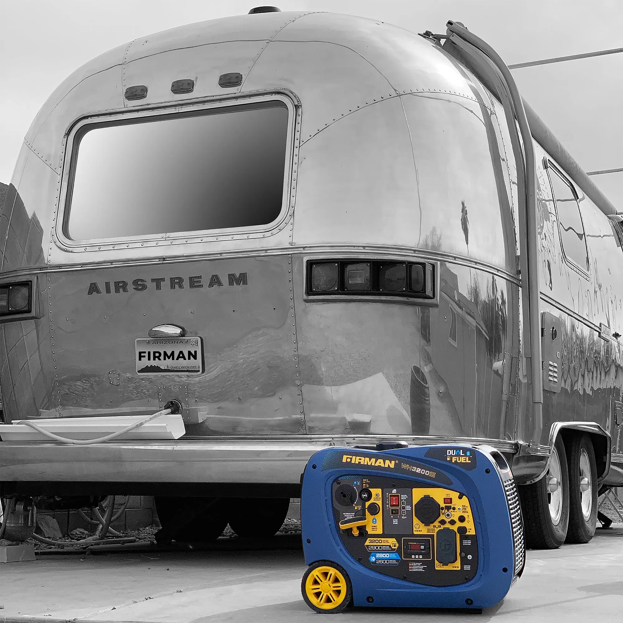 Dual Fuel Inverter Portable Generator 3200W Electric Start
