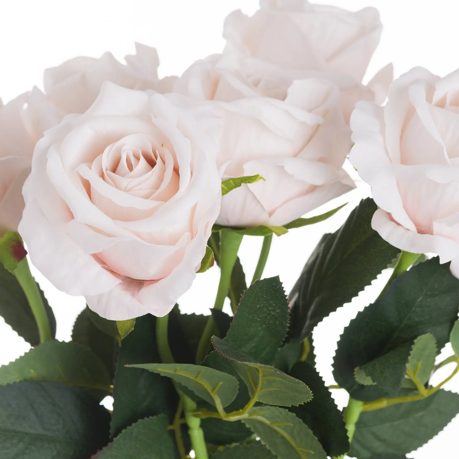 Faux Blushing Garden Rose