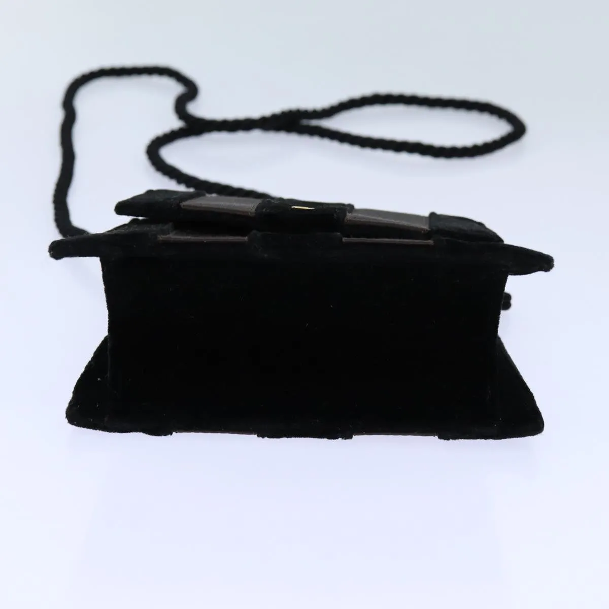 Fendi Pecan  Velvet Shoulder Bag ()