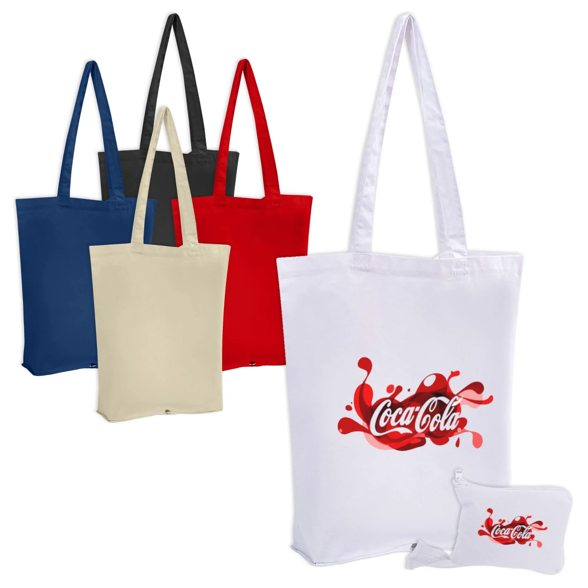 Foldable Calico Bag CB012-24H