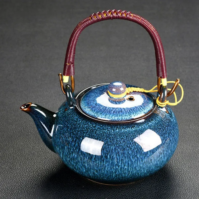 Glazed Ceramic 700ml Teapot