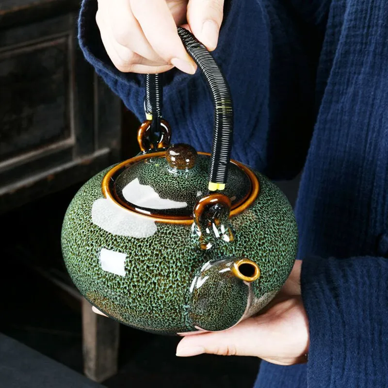 Glazed Ceramic 700ml Teapot