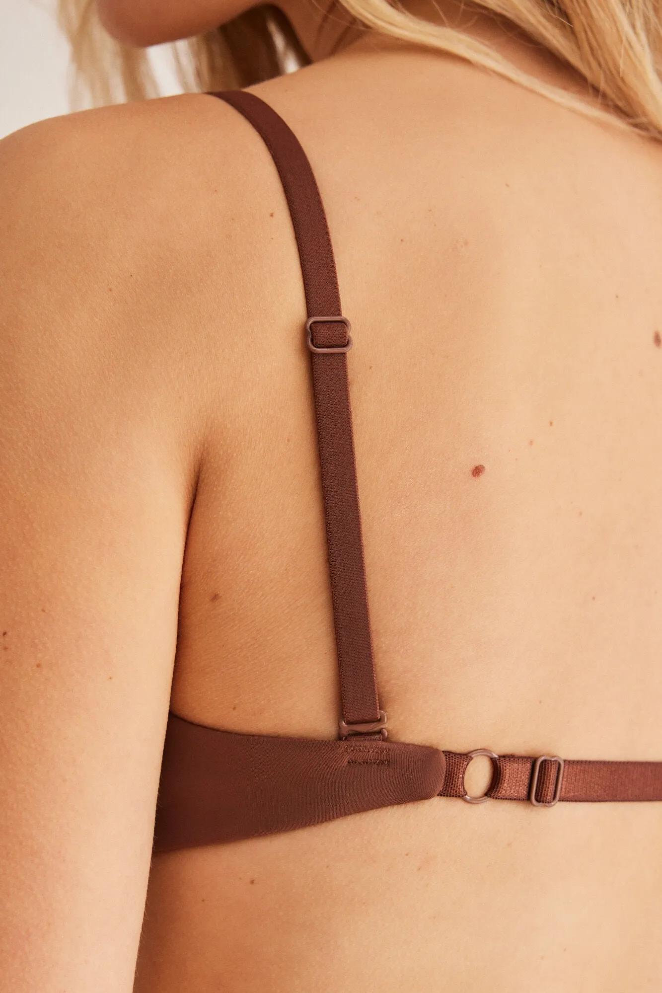 GORGEOUS Brown push-up bra