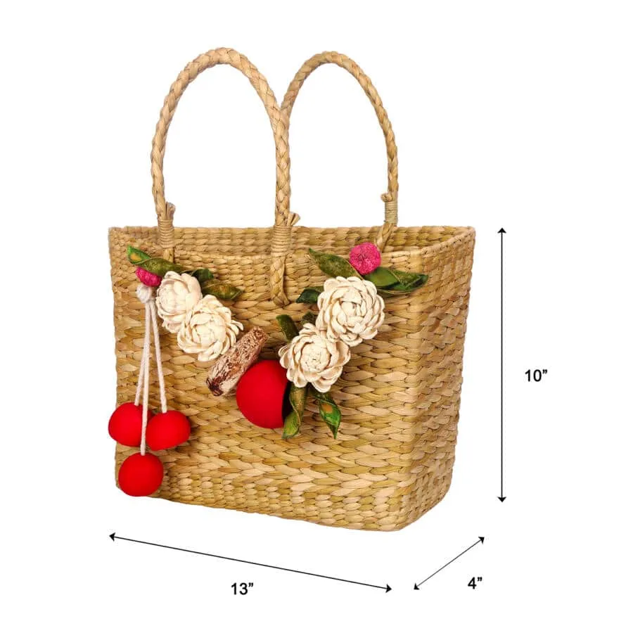 Gorgeous Floral Tote Handbag