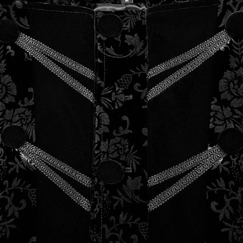 Gorgeous Goth printed coat