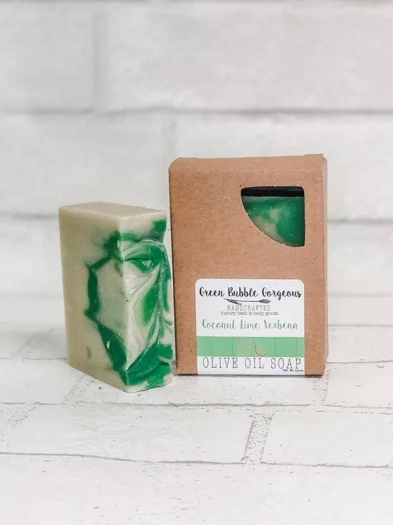 Green Bubble Gorgeous Soaps