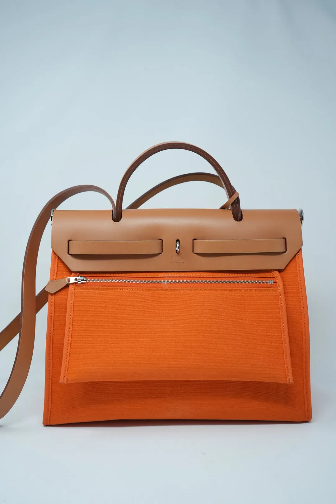 Hermes 2012 Canvas Herbag 31 Orange