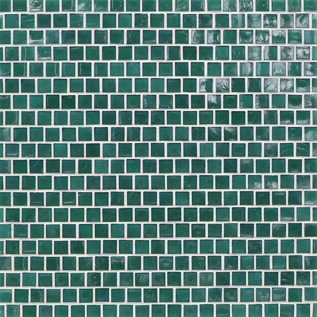Hula Iridescent, 5/8" x 5/8" - Glass Tile