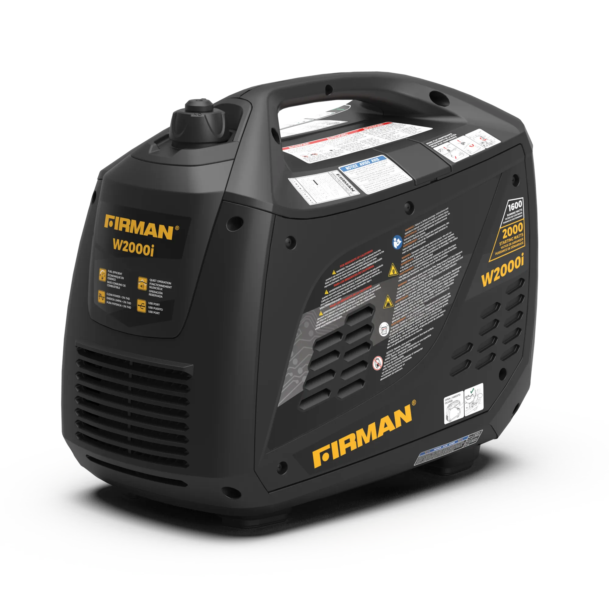 Inverter Portable Generator 2000/1600W Recoil Start