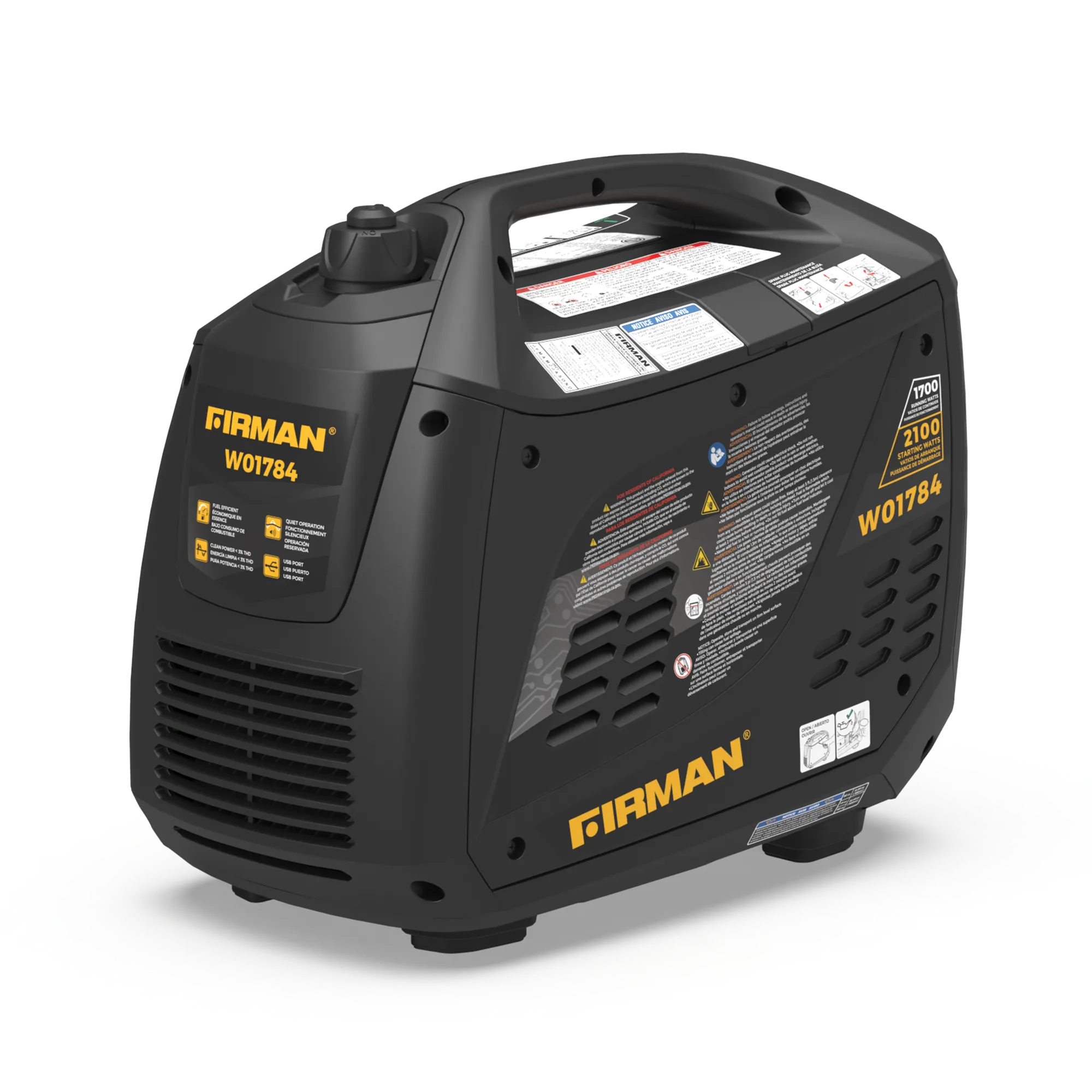 Inverter Portable Generator 2100W Recoil Start