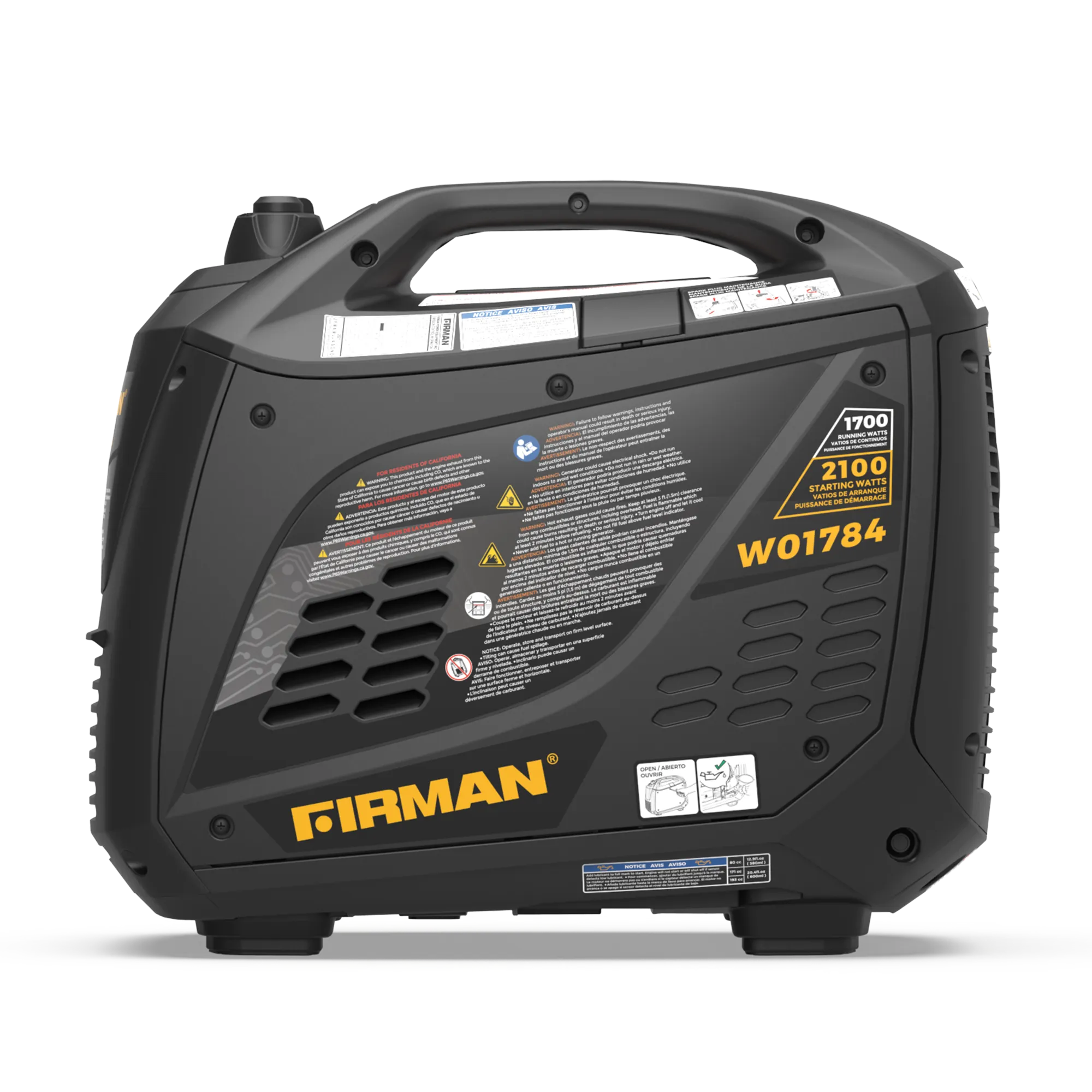 Inverter Portable Generator 2100W Recoil Start
