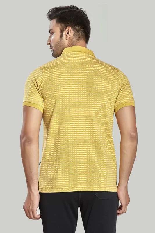 Jacquard Texture Polo