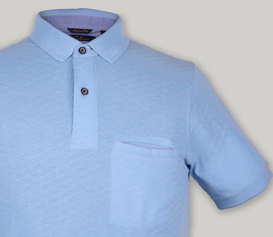 Jacquard Texture Polo