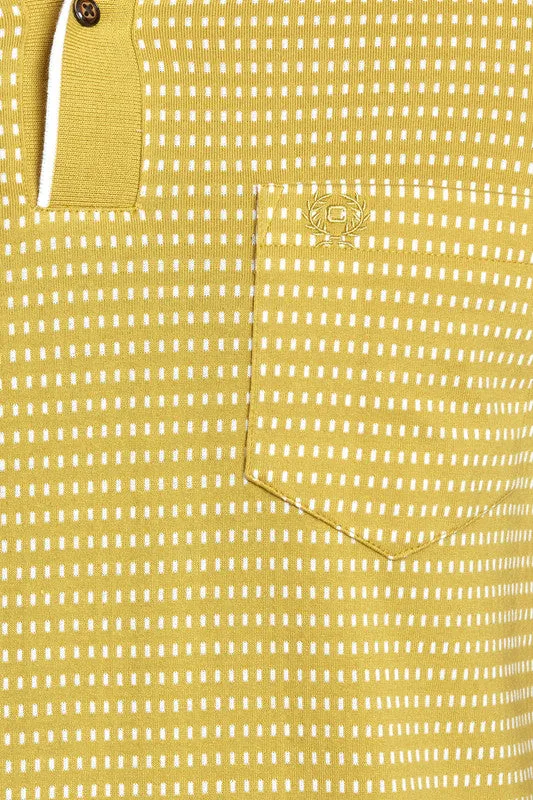 Jacquard Texture Polo