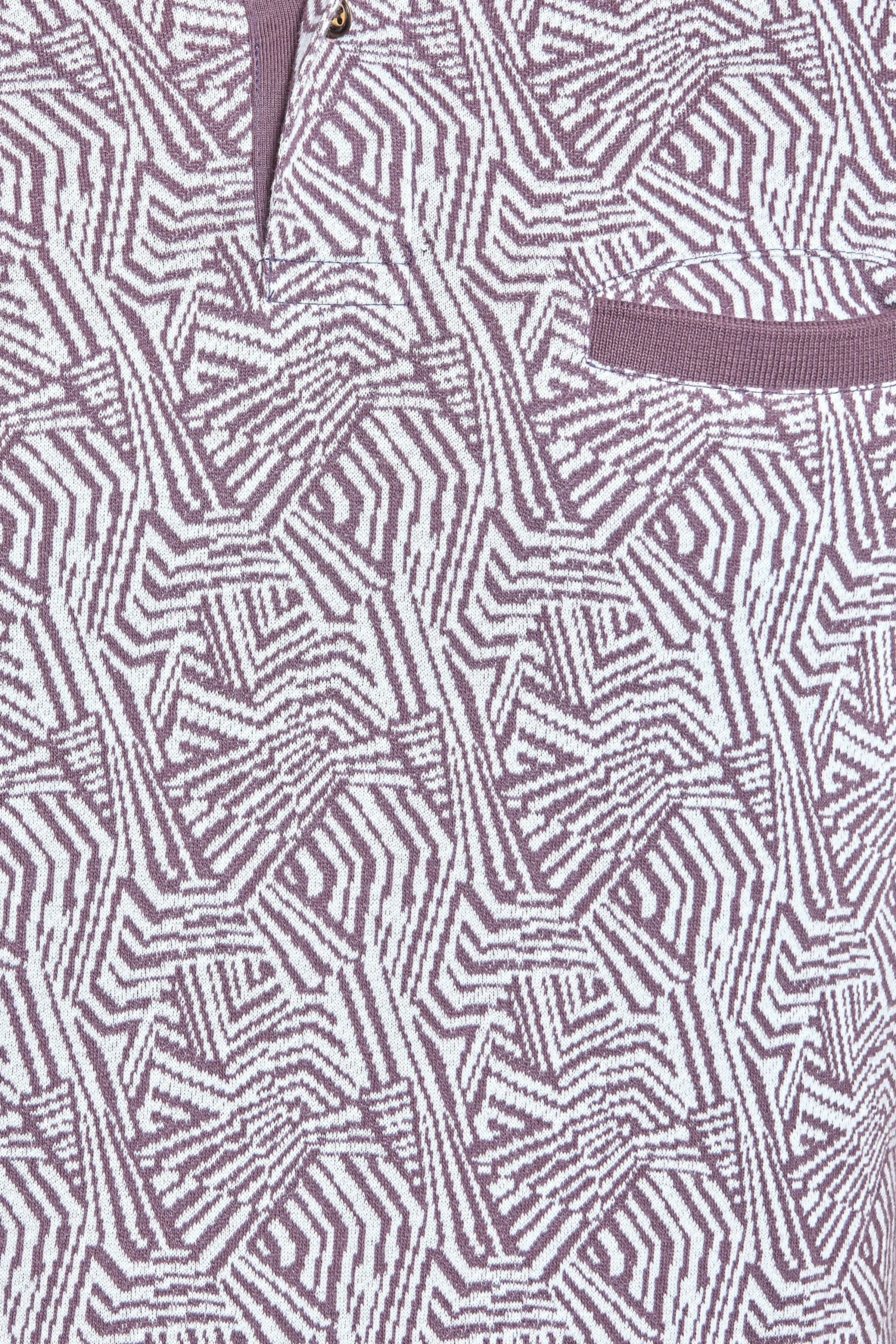 Jacquard Texture Polo
