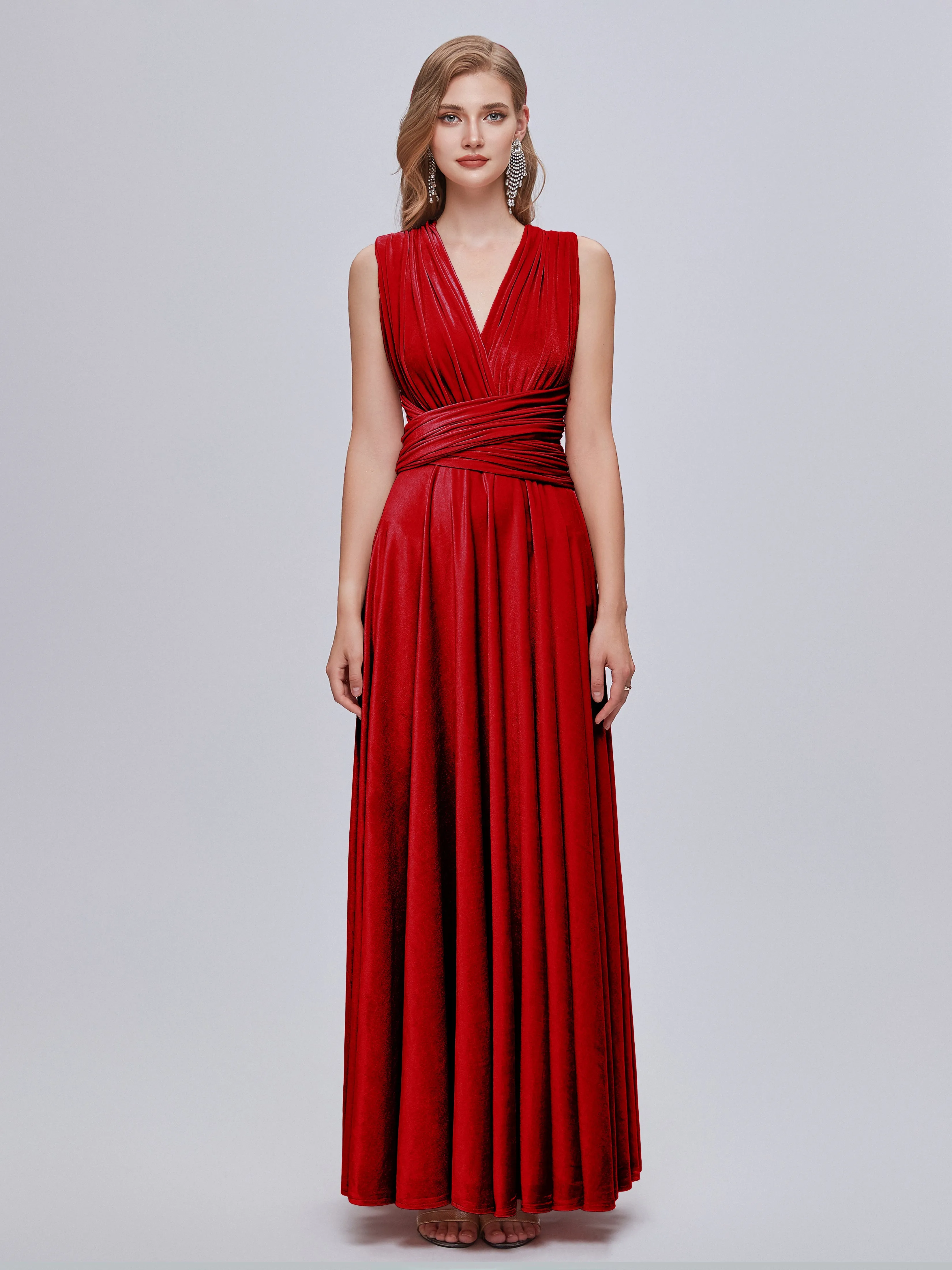 Juliet Gorgeous Convertible Velvet Bridesmaid Dresses
