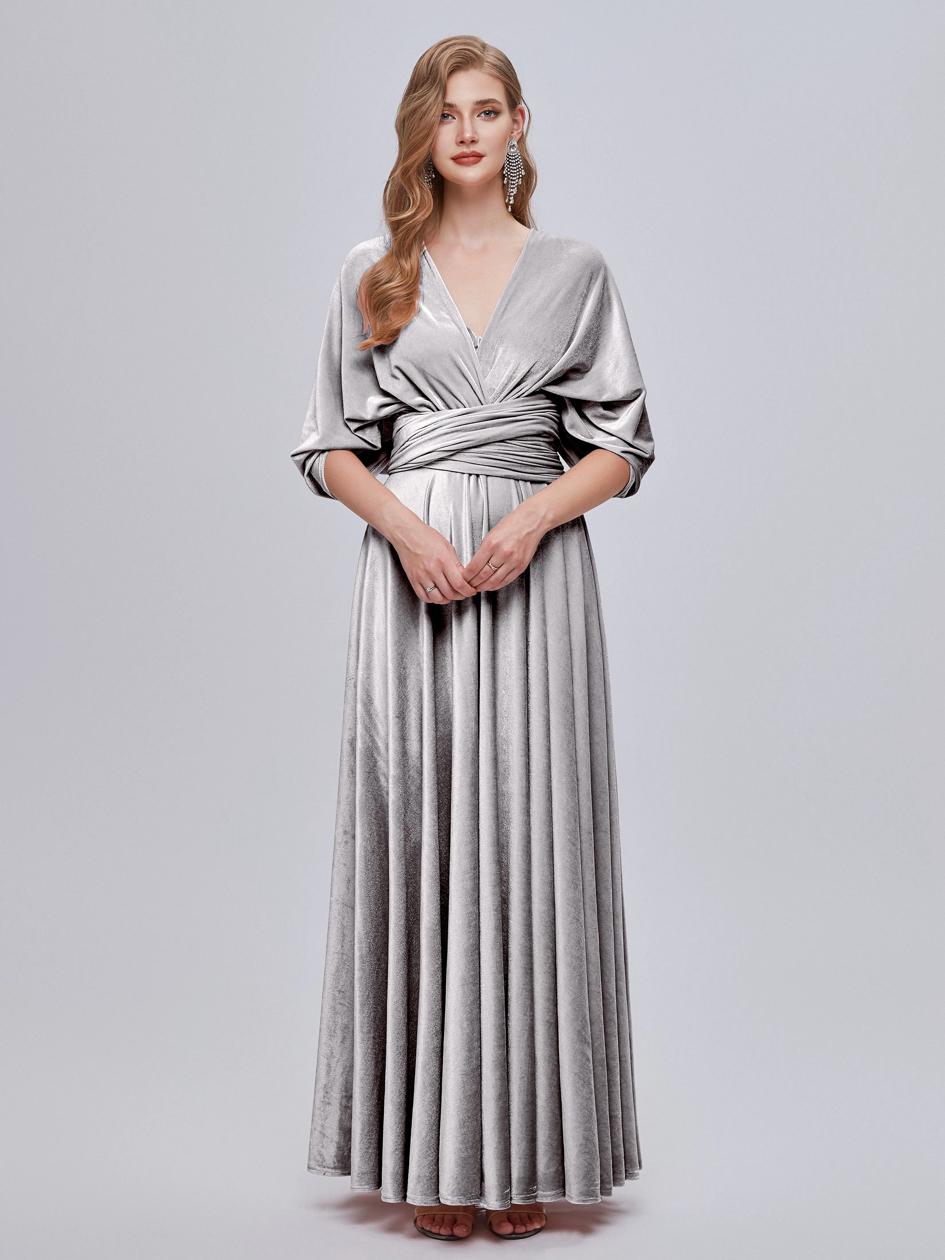 Juliet Gorgeous Convertible Velvet Bridesmaid Dresses