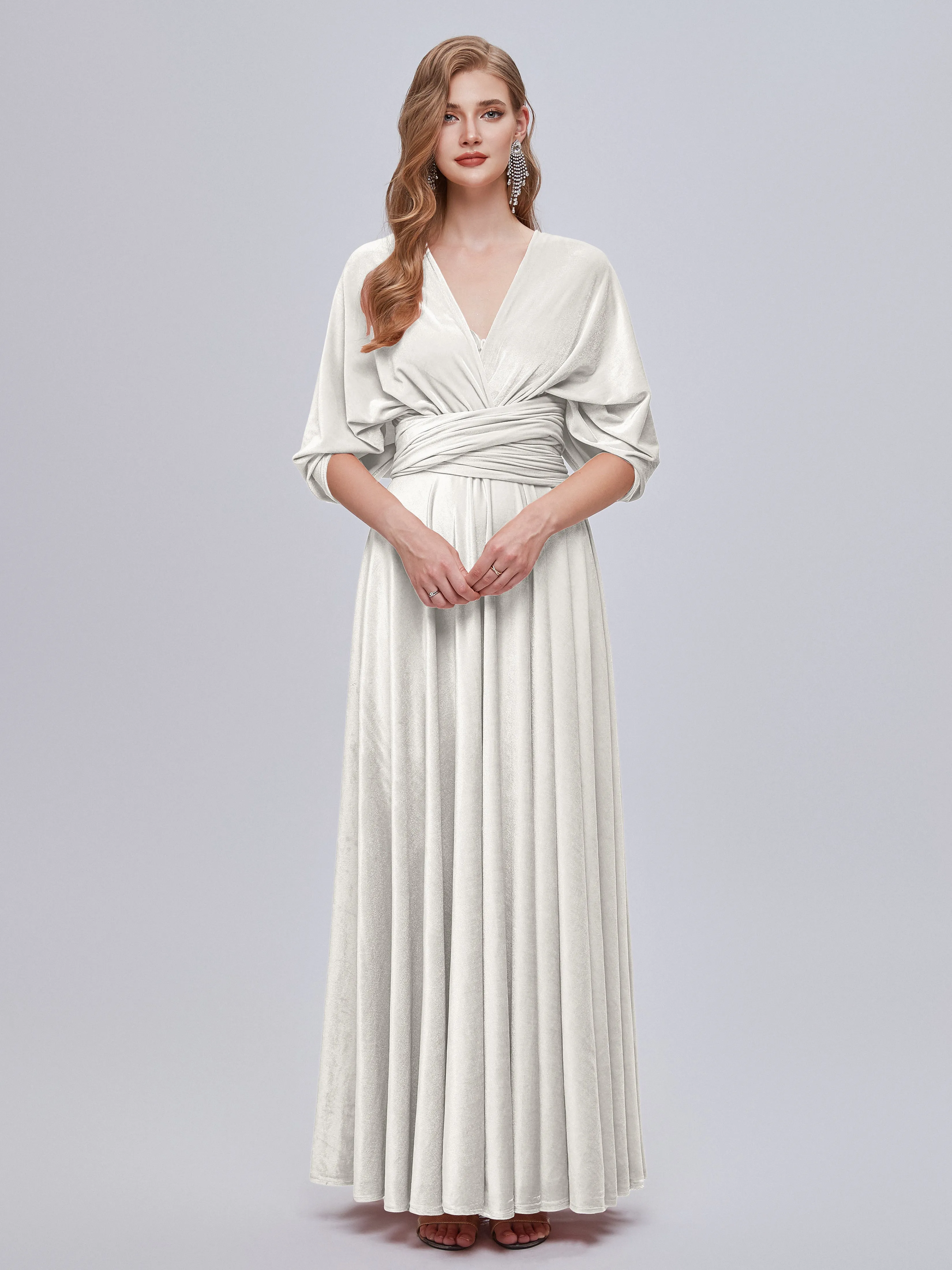 Juliet Gorgeous Convertible Velvet Bridesmaid Dresses