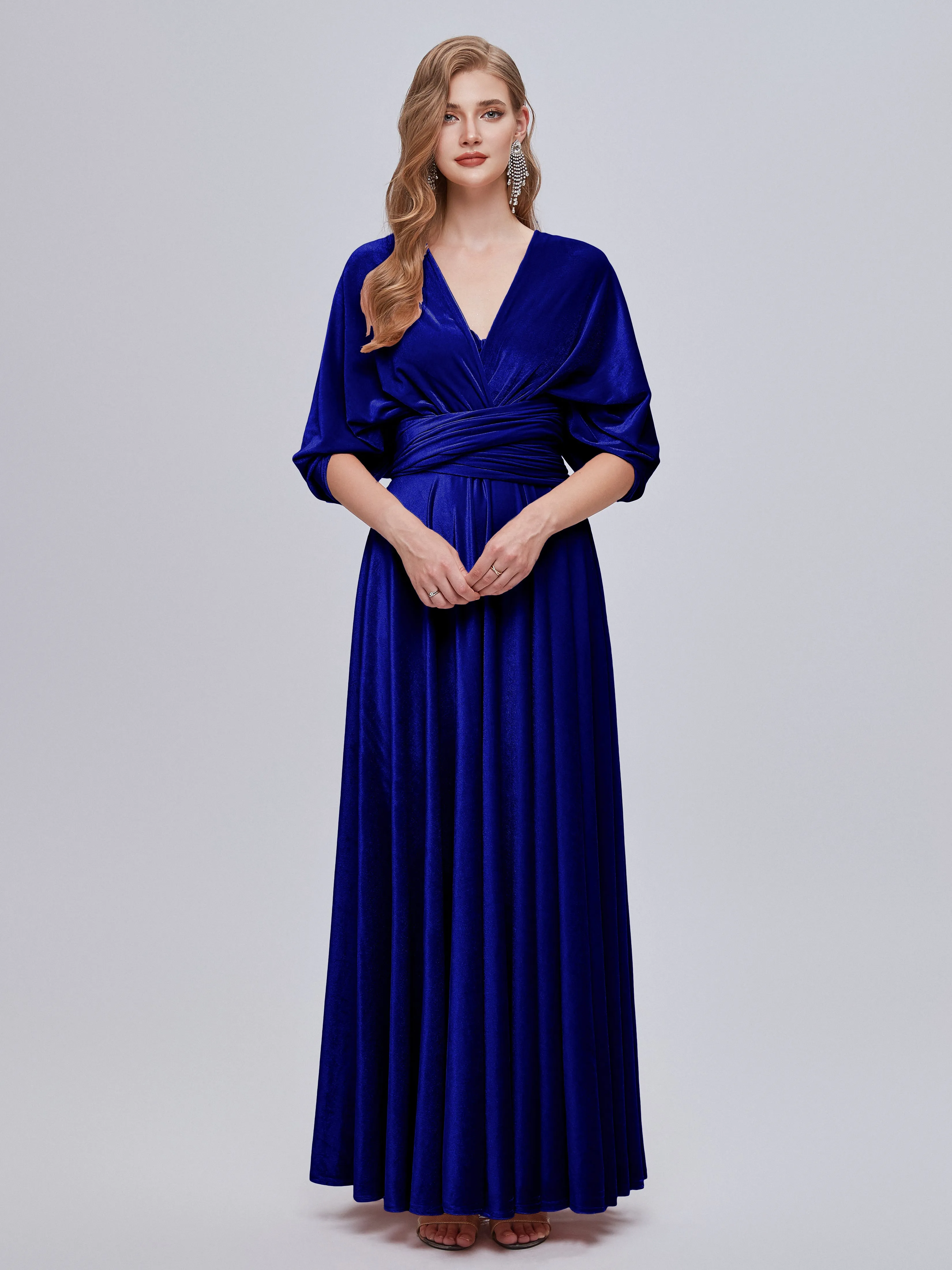 Juliet Gorgeous Convertible Velvet Bridesmaid Dresses