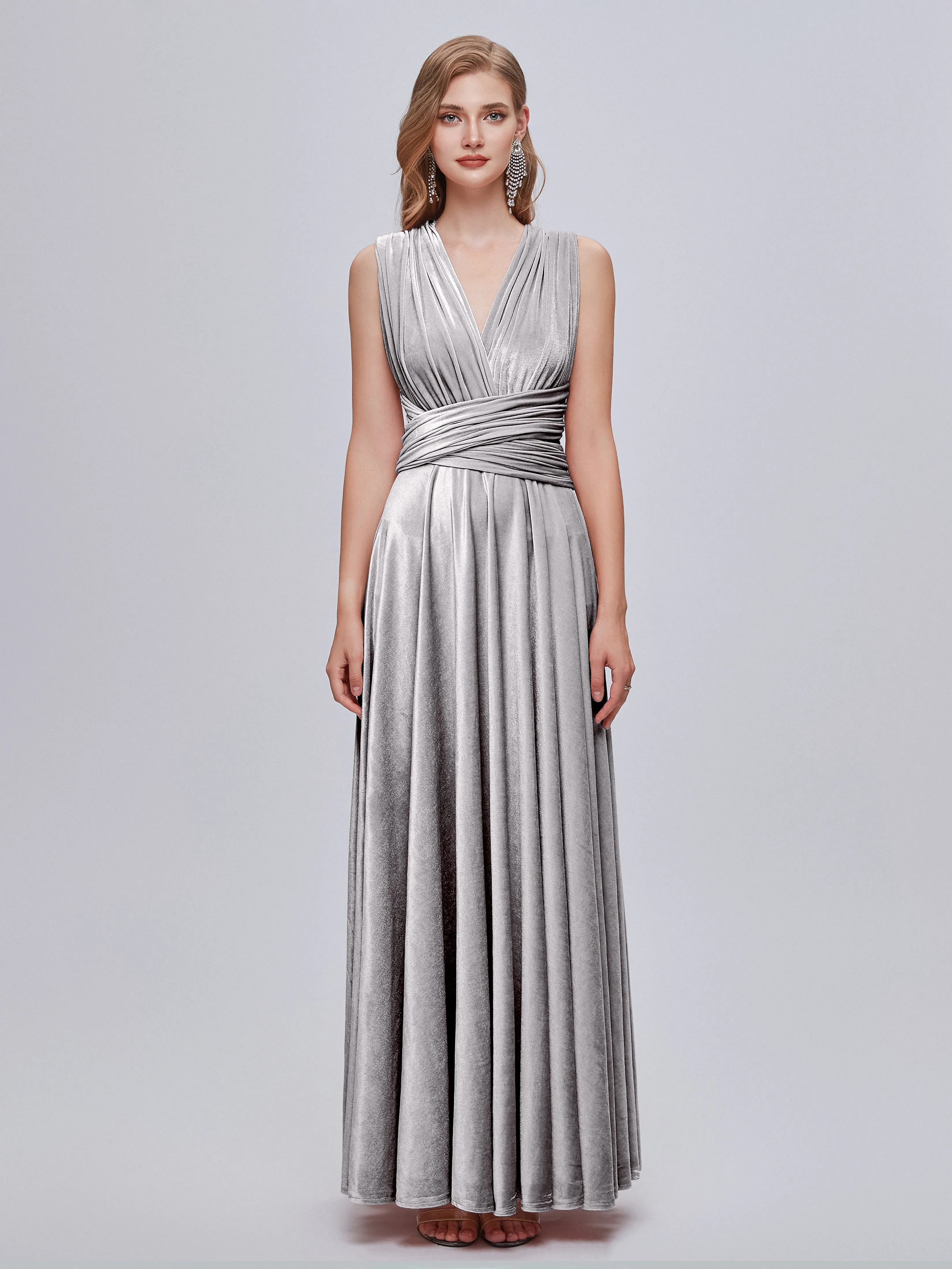 Juliet Gorgeous Convertible Velvet Bridesmaid Dresses